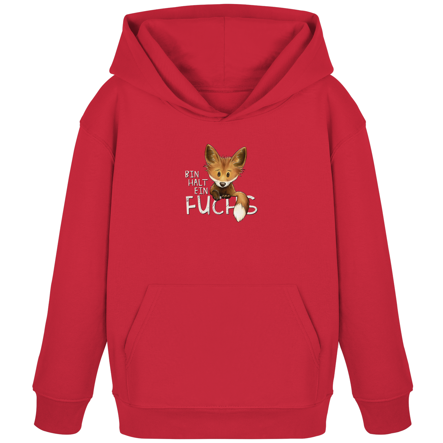 Bin halt ein Fuchs - Kids Organic Hoodie