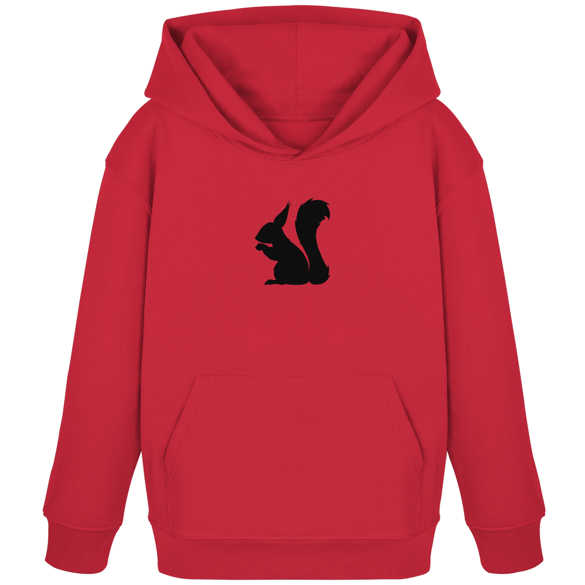 Eichhörnchen Silhouette - Kids Organic Hoodie