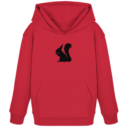 Eichhörnchen Silhouette - Kids Organic Hoodie