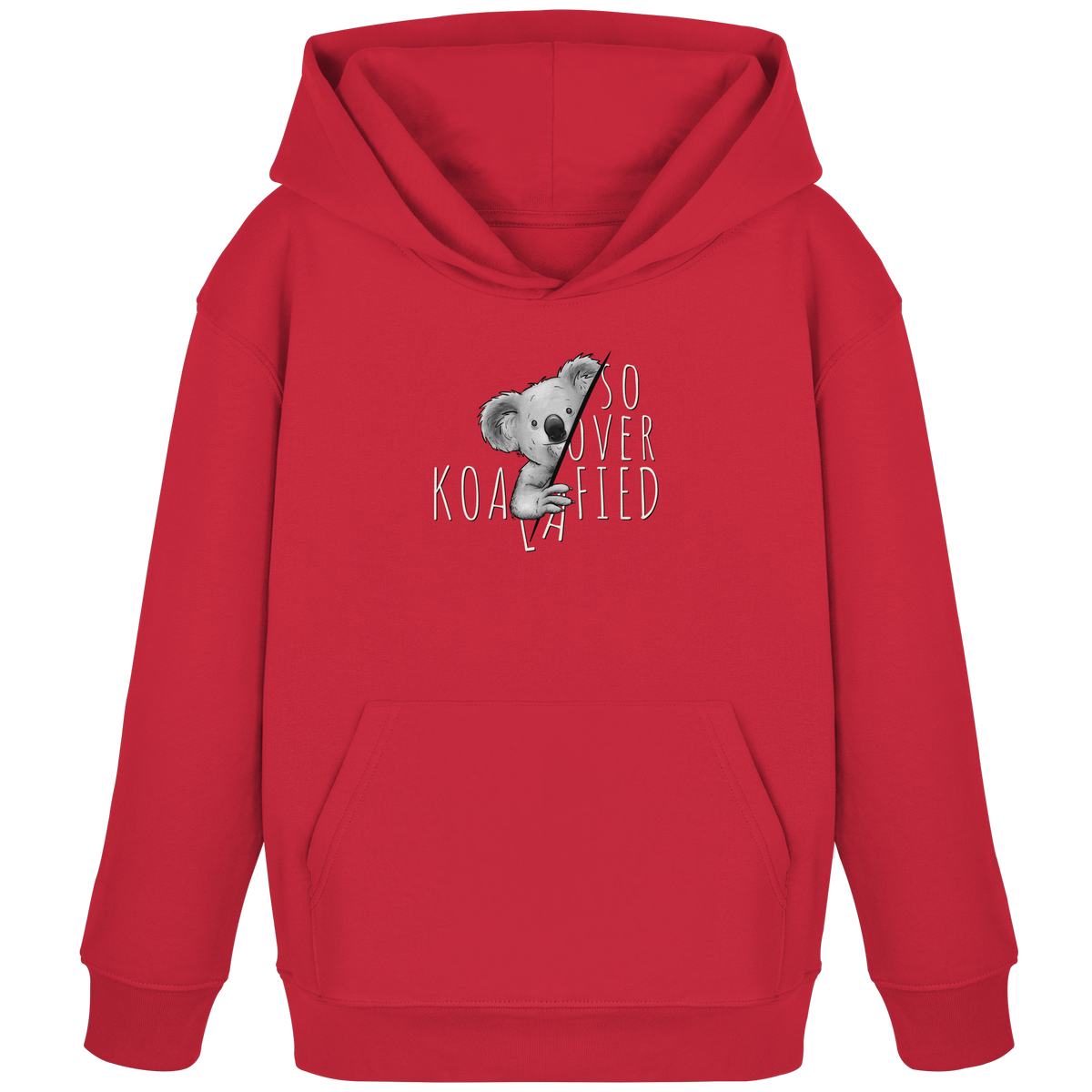 So Over-Koalafied Koala - Kids Organic Hoodie