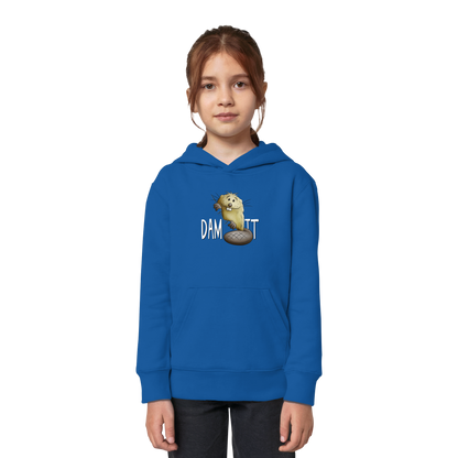 Dam It Verdammt Lustiger Biber - Kids Organic Hoodie