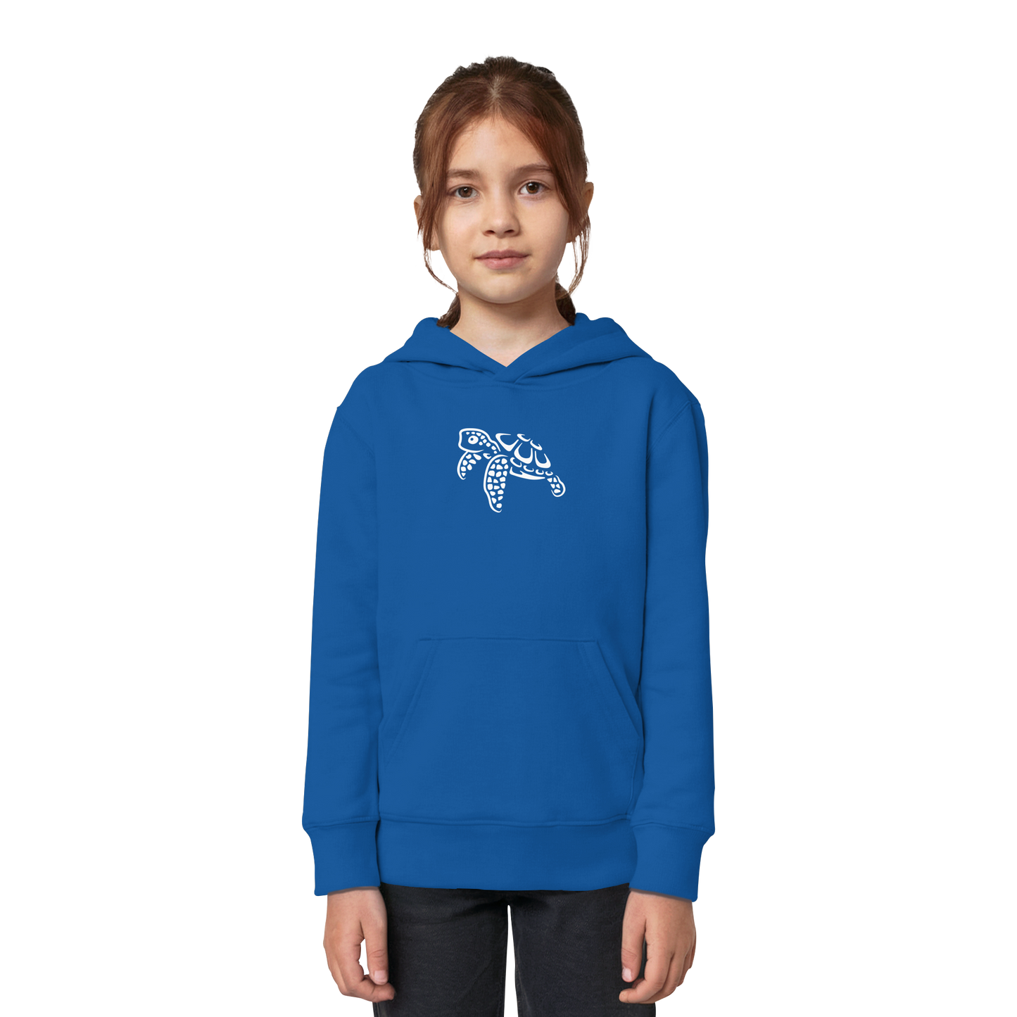 schwimmende Meeres-Schildkröte - Kids Organic Hoodie
