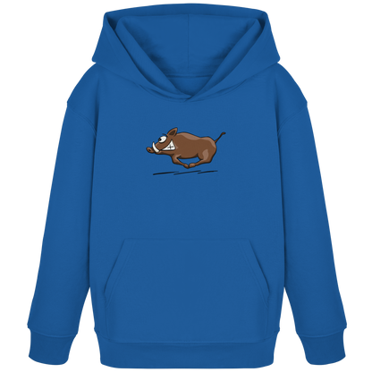 sauwildes Wildschwein | Wildsau  - Kids Organic Hoodie