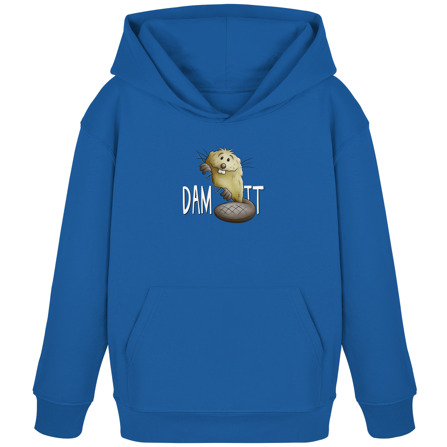 Dam It Verdammt Lustiger Biber - Kids Organic Hoodie