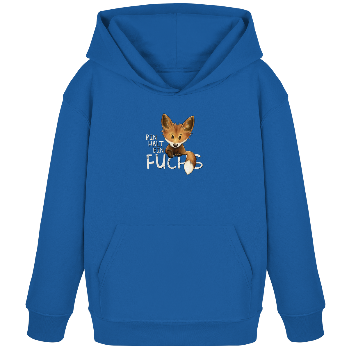 Bin halt ein Fuchs - Kids Organic Hoodie