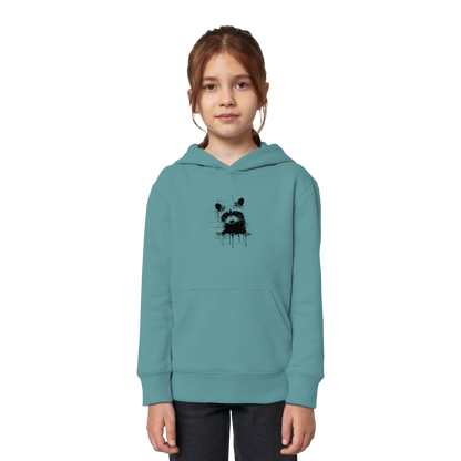 Funky Street Art Waschbär - Kids Organic Hoodie