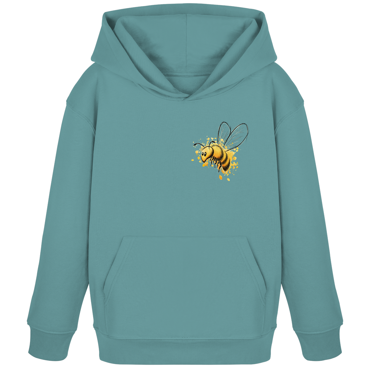 Lässige kleine Honig-Biene - Kids Organic Hoodie
