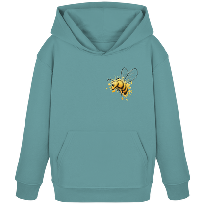 Lässige kleine Honig-Biene - Kids Organic Hoodie