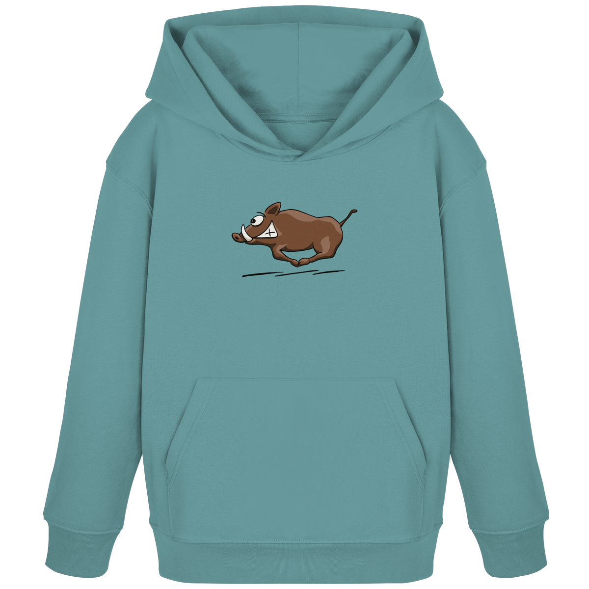 sauwildes Wildschwein | Wildsau  - Kids Organic Hoodie