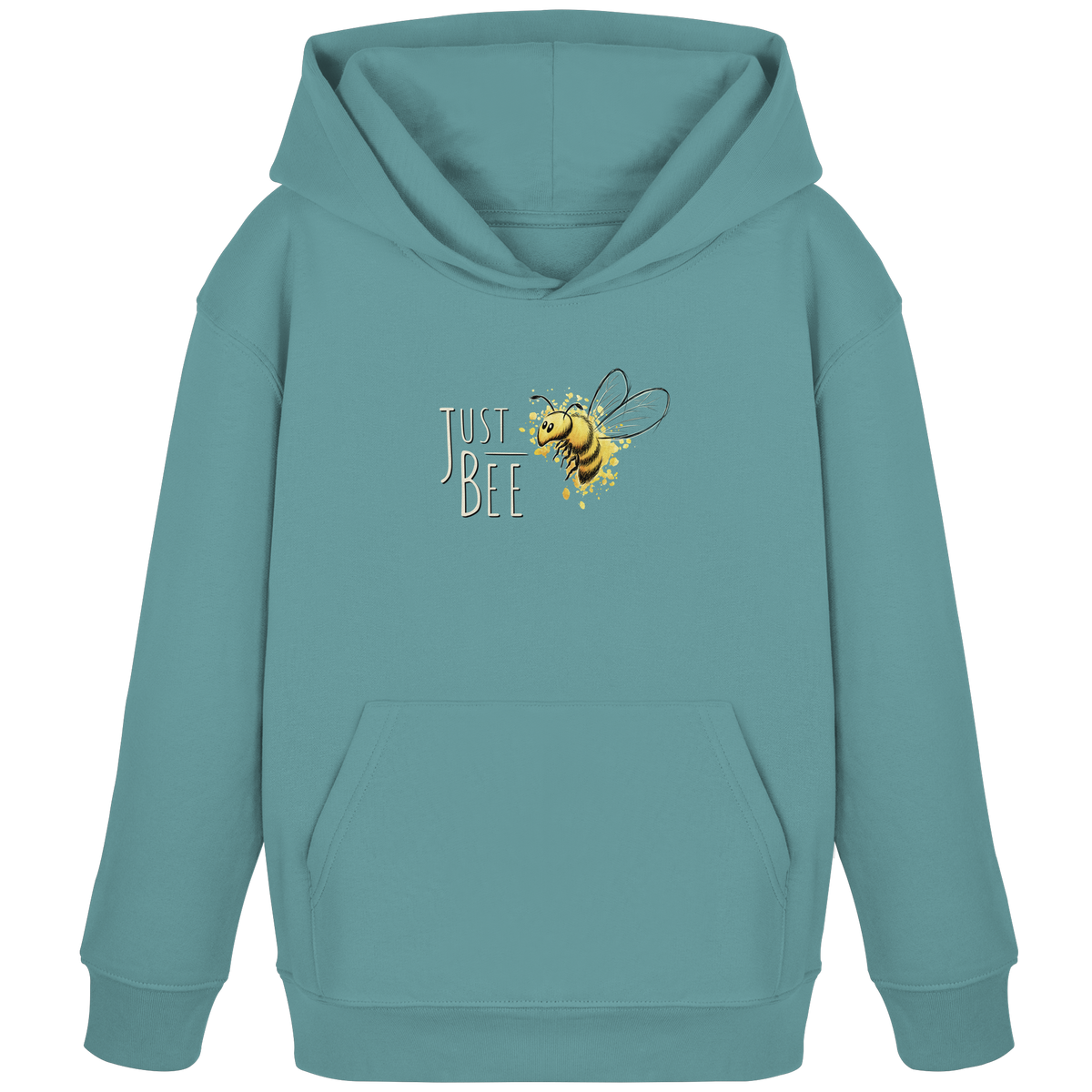 Just Bee, kleine Honig-Biene - Kids Organic Hoodie