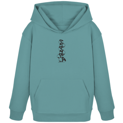 Lustiger Haufen aus Schabracken-Tapiren - Kids Organic Hoodie
