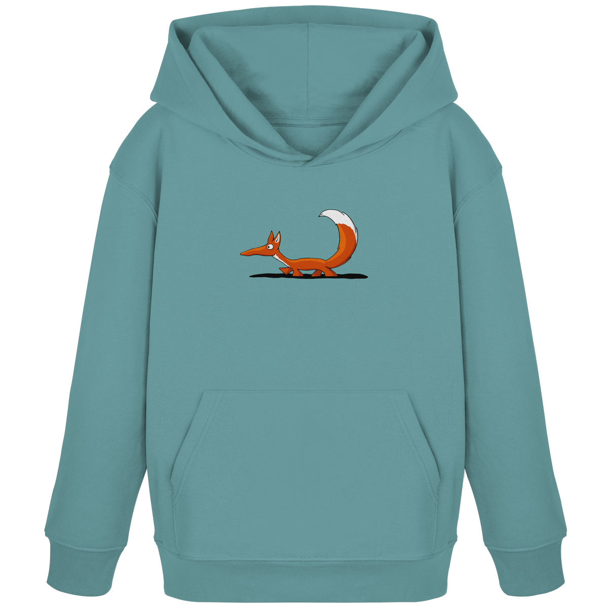 Lässiger cooler Fuchs | Mr. Fox, der Schleicher - Kids Organic Hoodie