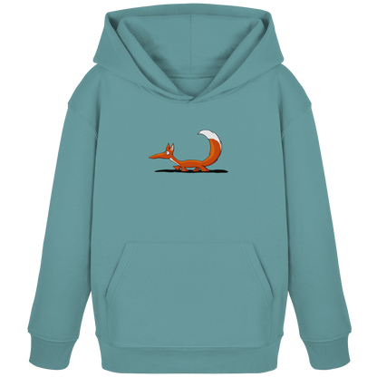 Lässiger cooler Fuchs | Mr. Fox, der Schleicher - Kids Organic Hoodie