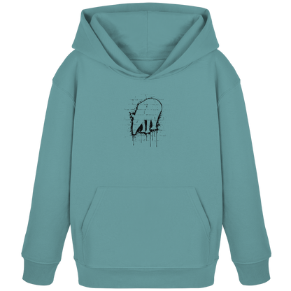 Urban Street Art Tapir Silhouette - Kids Organic Hoodie