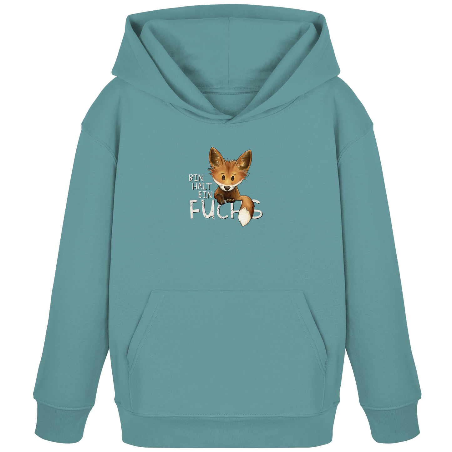 Bin halt ein Fuchs - Kids Organic Hoodie