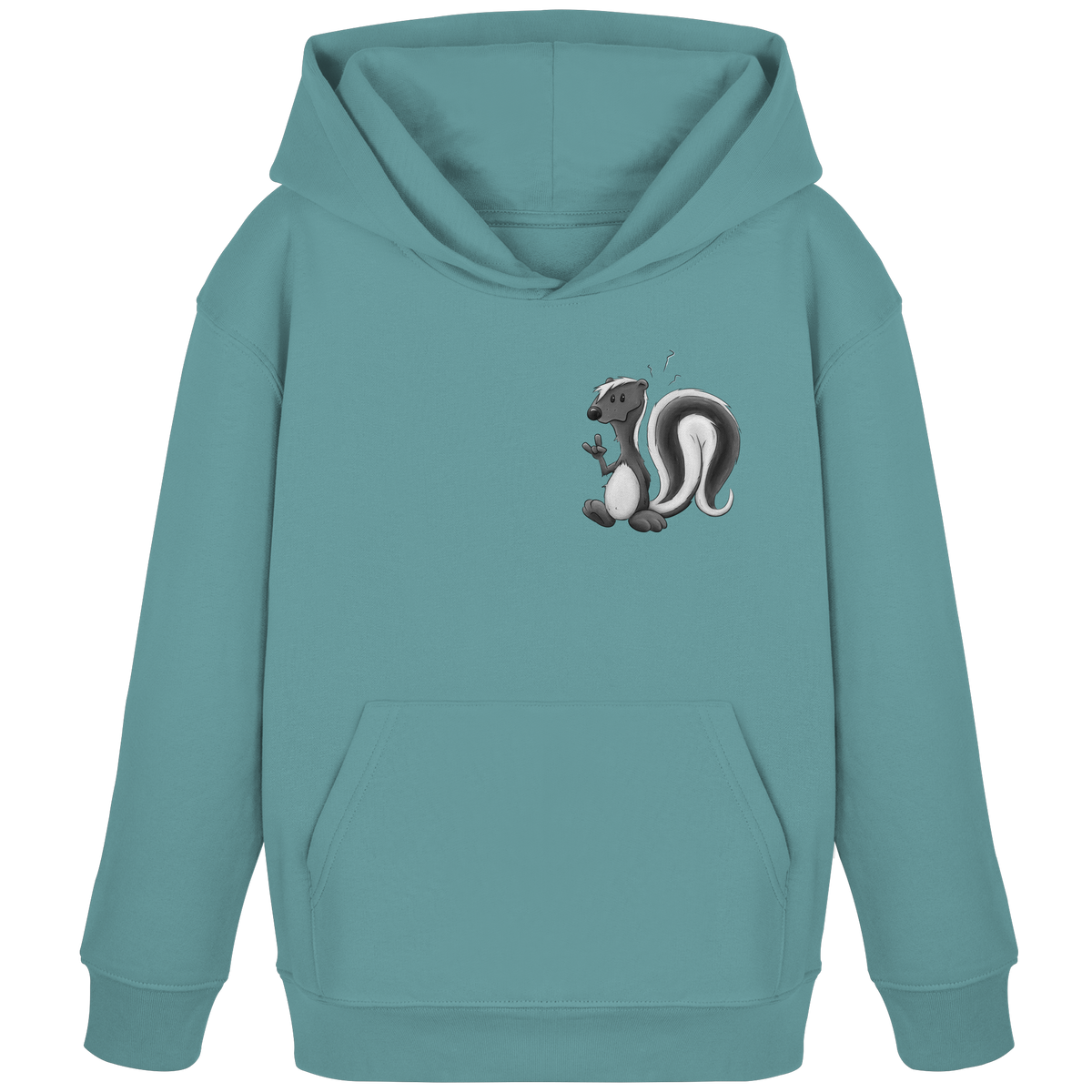 Lustig stinkiges Stinktier - Kids Organic Hoodie