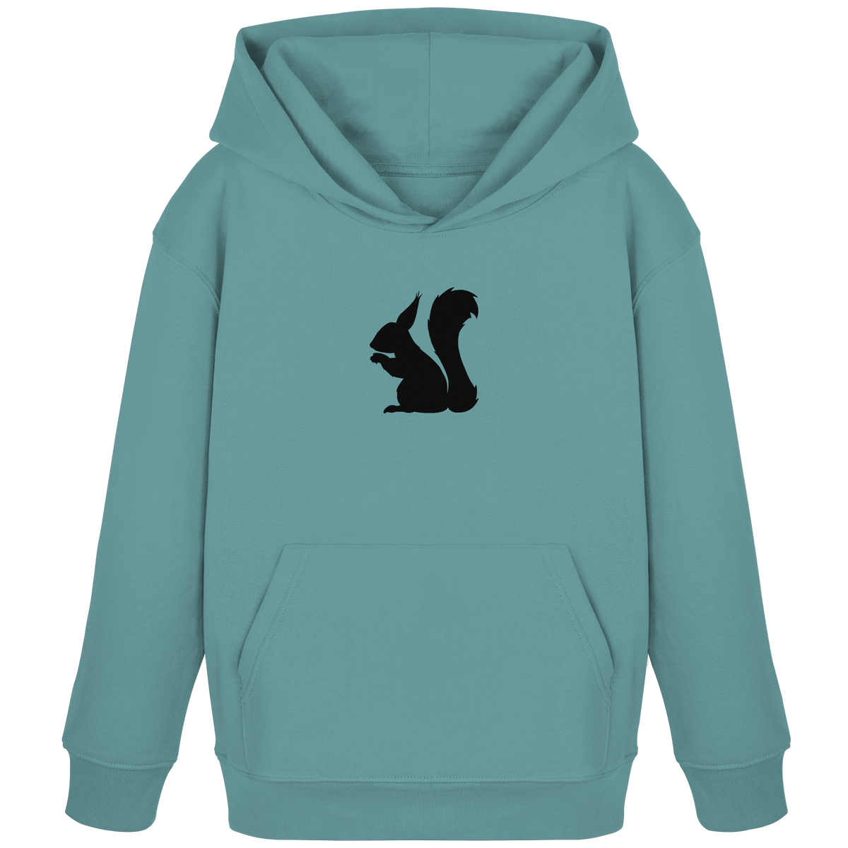 Eichhörnchen Silhouette - Kids Organic Hoodie