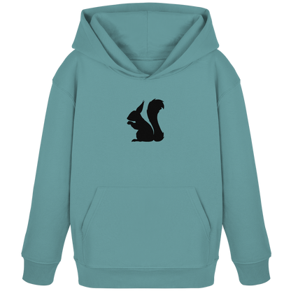 Eichhörnchen Silhouette - Kids Organic Hoodie