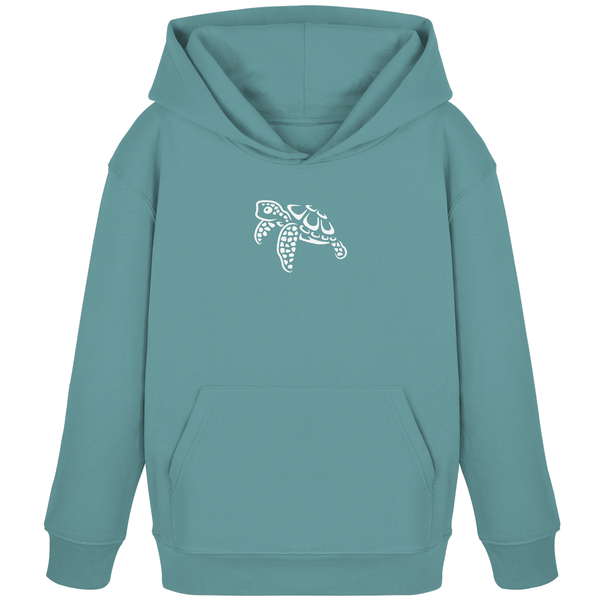 schwimmende Meeres-Schildkröte - Kids Organic Hoodie
