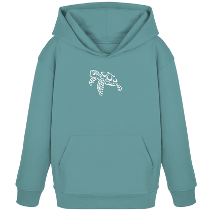 schwimmende Meeres-Schildkröte - Kids Organic Hoodie