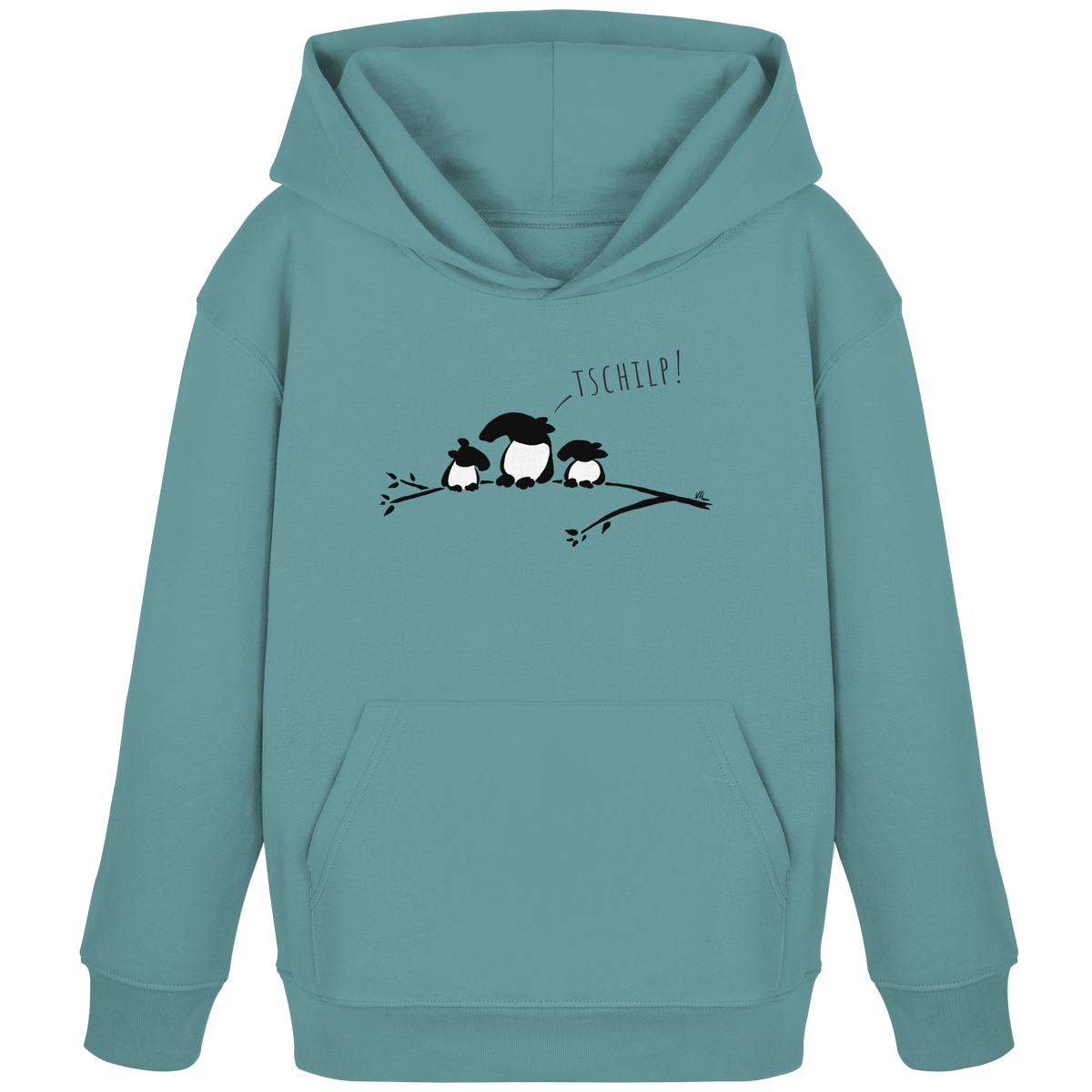 Drei kleine Tapir-Vögel - Kids Organic Hoodie