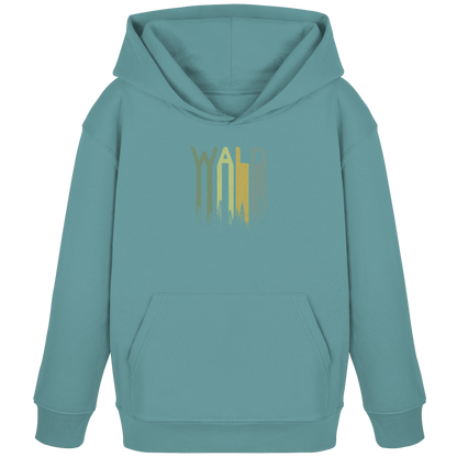 Wald Retro Forst Schriftzug - Kids Organic Hoodie