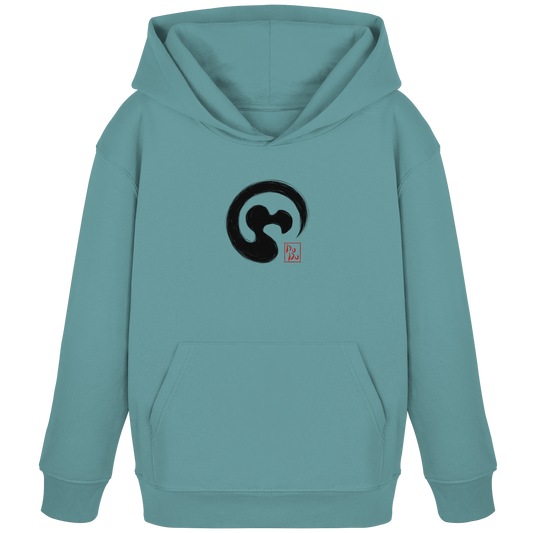 Zen Dodo im japanischen Enso Kreis - Kids Organic Hoodie