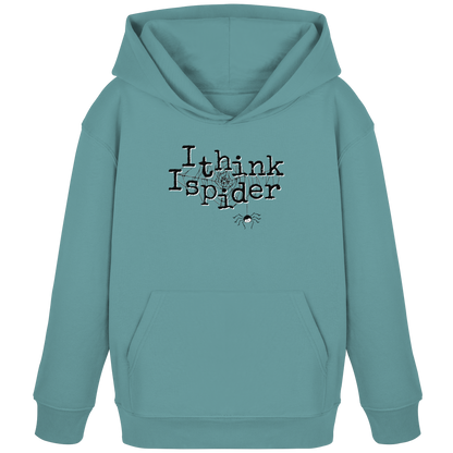 I think I spider - Spinne - Kids Organic Hoodie