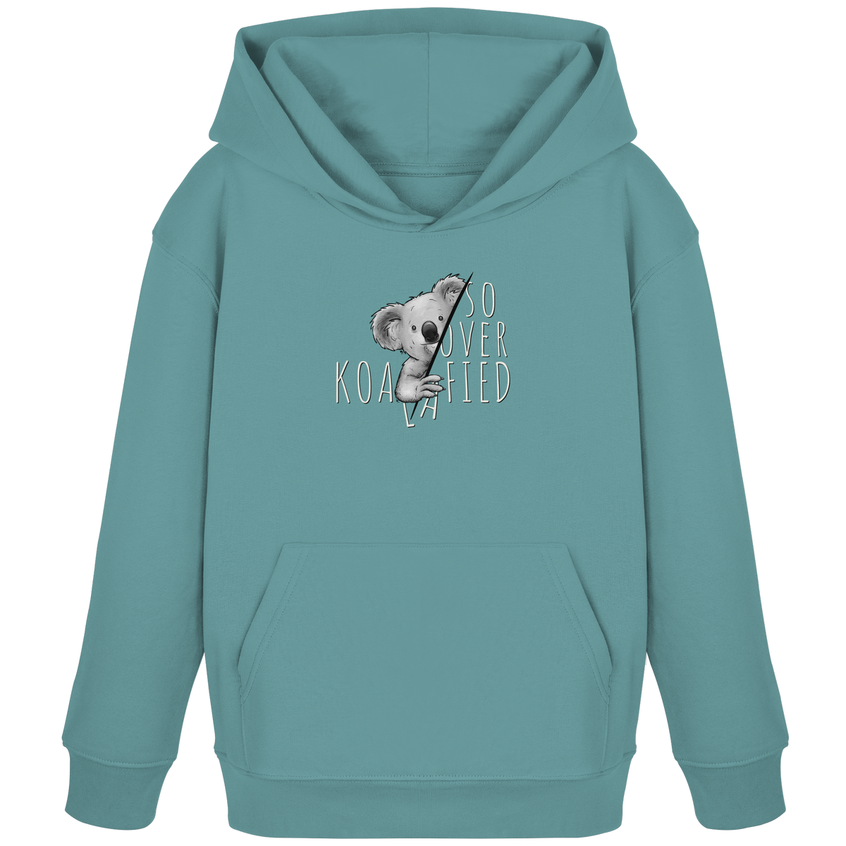 So Over-Koalafied Koala - Kids Organic Hoodie