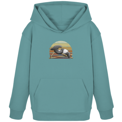 Lässiger Retro Sundown Tapir - Kids Organic Hoodie