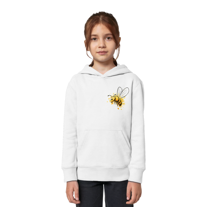 Lässige kleine Honig-Biene - Kids Organic Hoodie