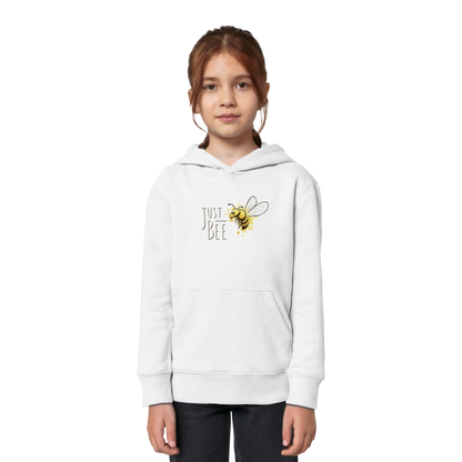 Just Bee, kleine Honig-Biene - Kids Organic Hoodie