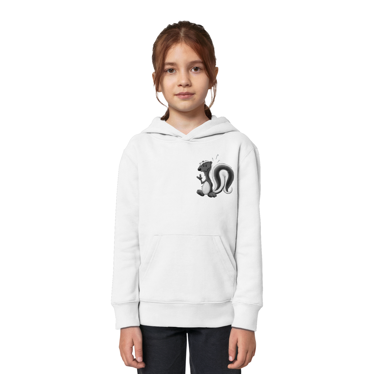 Lustig stinkiges Stinktier - Kids Organic Hoodie