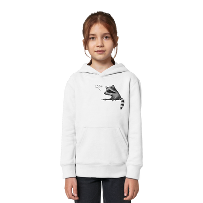 Nope! Frecher verwegener Waschbär - Kids Organic Hoodie