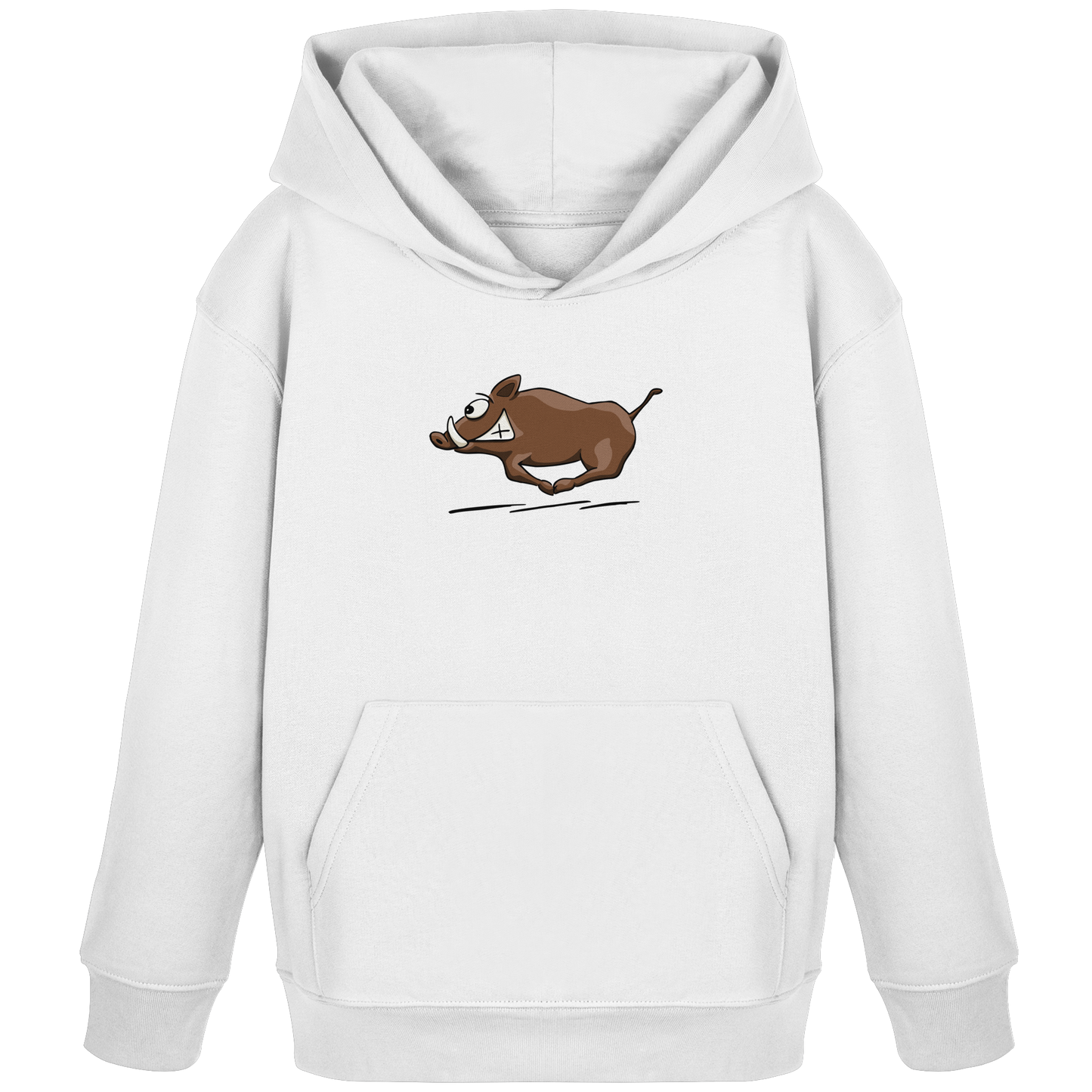sauwildes Wildschwein | Wildsau  - Kids Organic Hoodie
