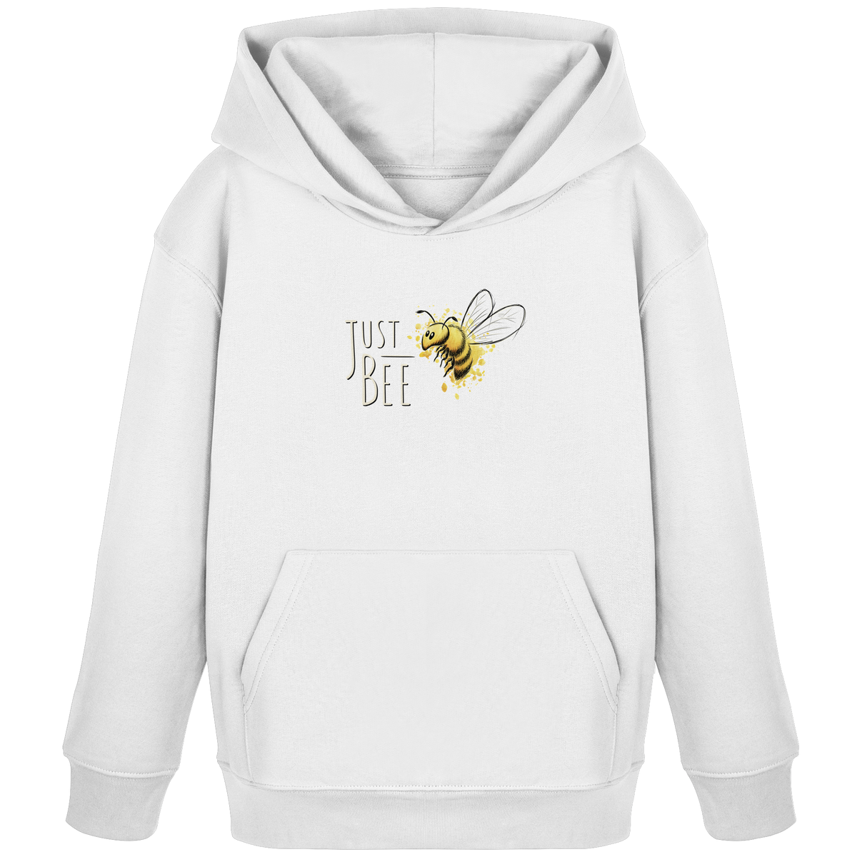 Just Bee, kleine Honig-Biene - Kids Organic Hoodie
