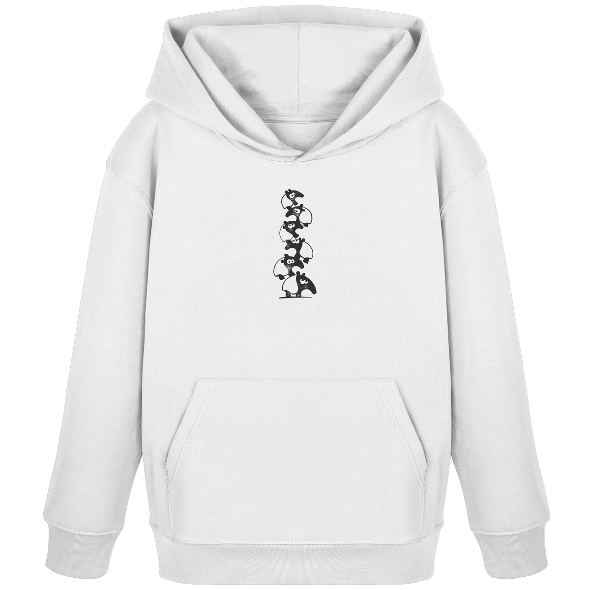 Lustiger Haufen aus Schabracken-Tapiren - Kids Organic Hoodie