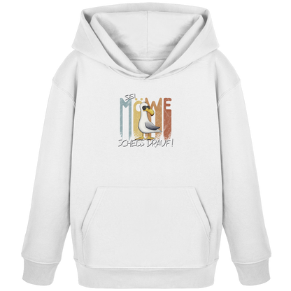 Sei Möwe Scheiß Drauf  - Kids Organic Hoodie