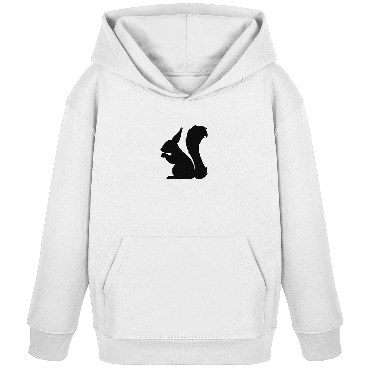 Eichhörnchen Silhouette - Kids Organic Hoodie