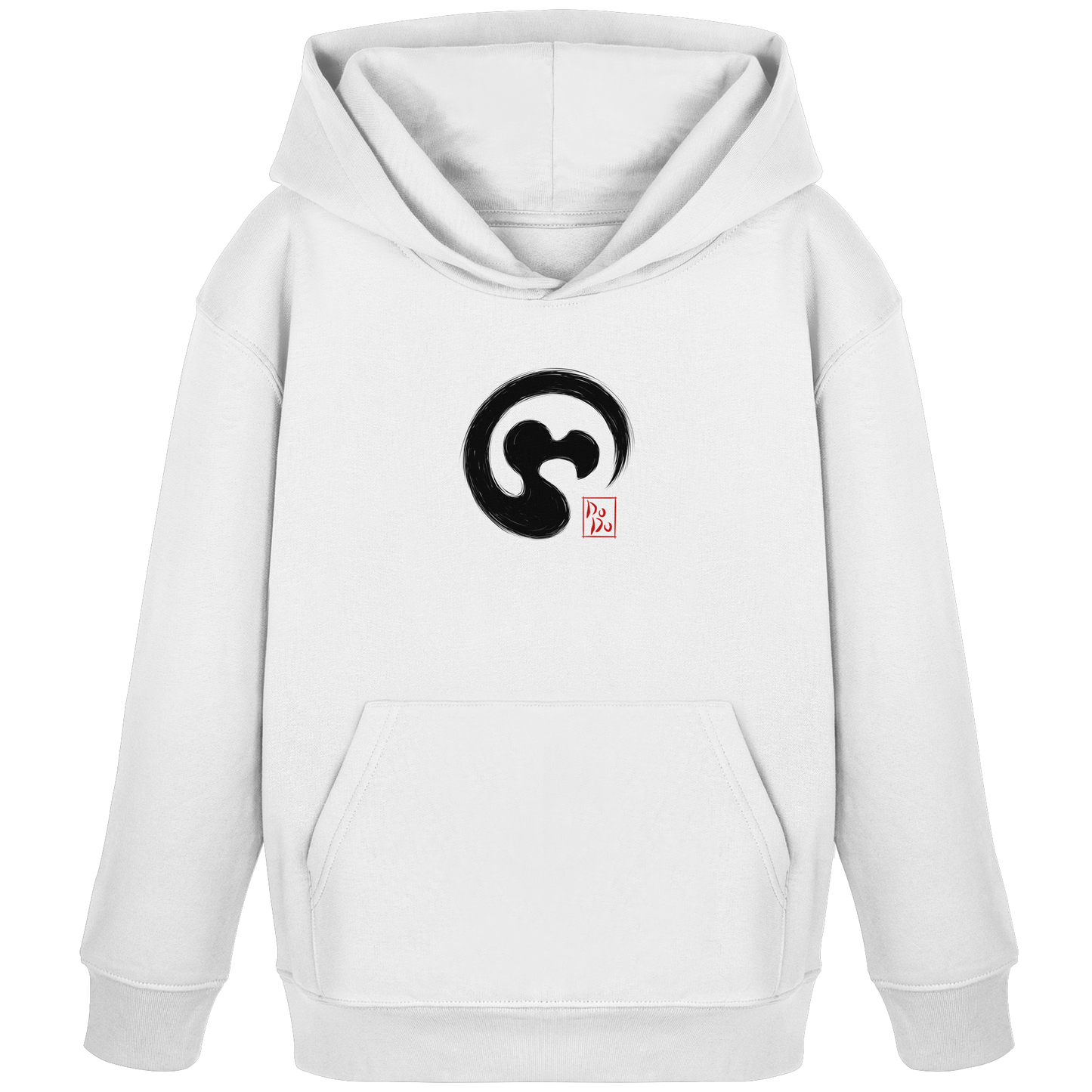 Zen Dodo im japanischen Enso Kreis - Kids Organic Hoodie
