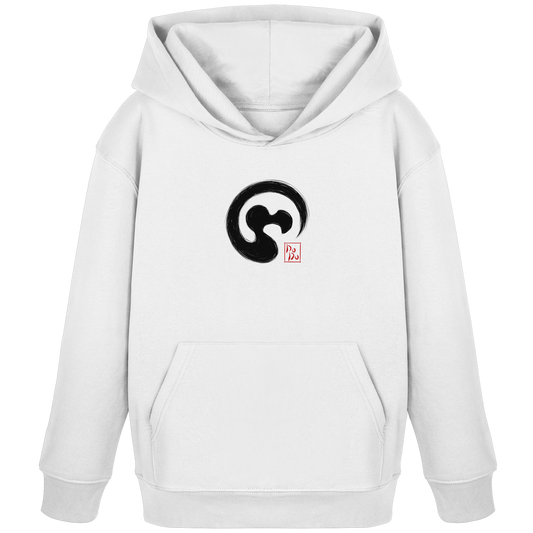Zen Dodo im japanischen Enso Kreis - Kids Organic Hoodie