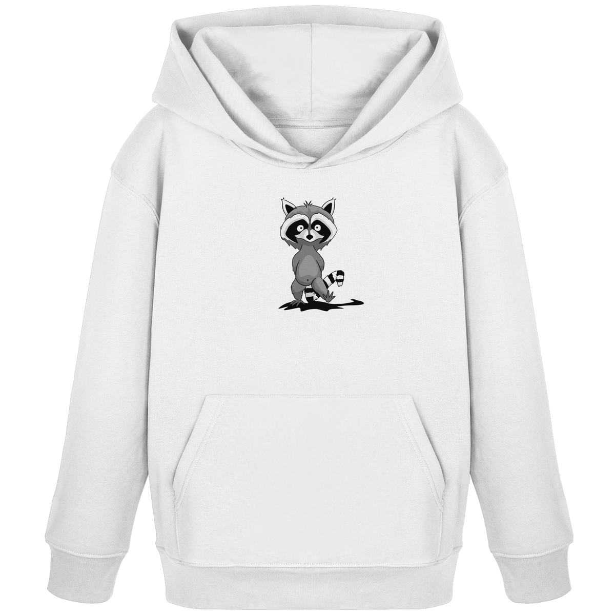 Frecher kleiner Waschbär - Kids Organic Hoodie
