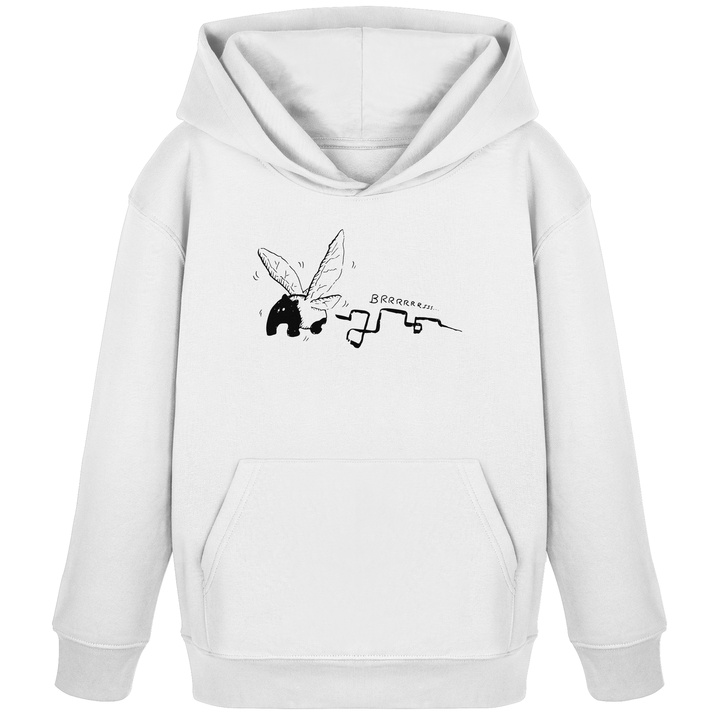 zauberhaft flatternde Tapir Fee - Kids Organic Hoodie