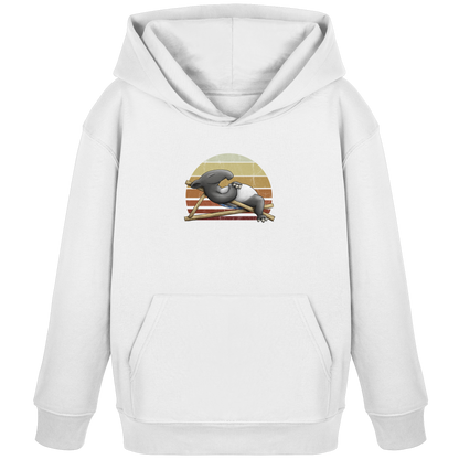 Lässiger Retro Sundown Tapir - Kids Organic Hoodie
