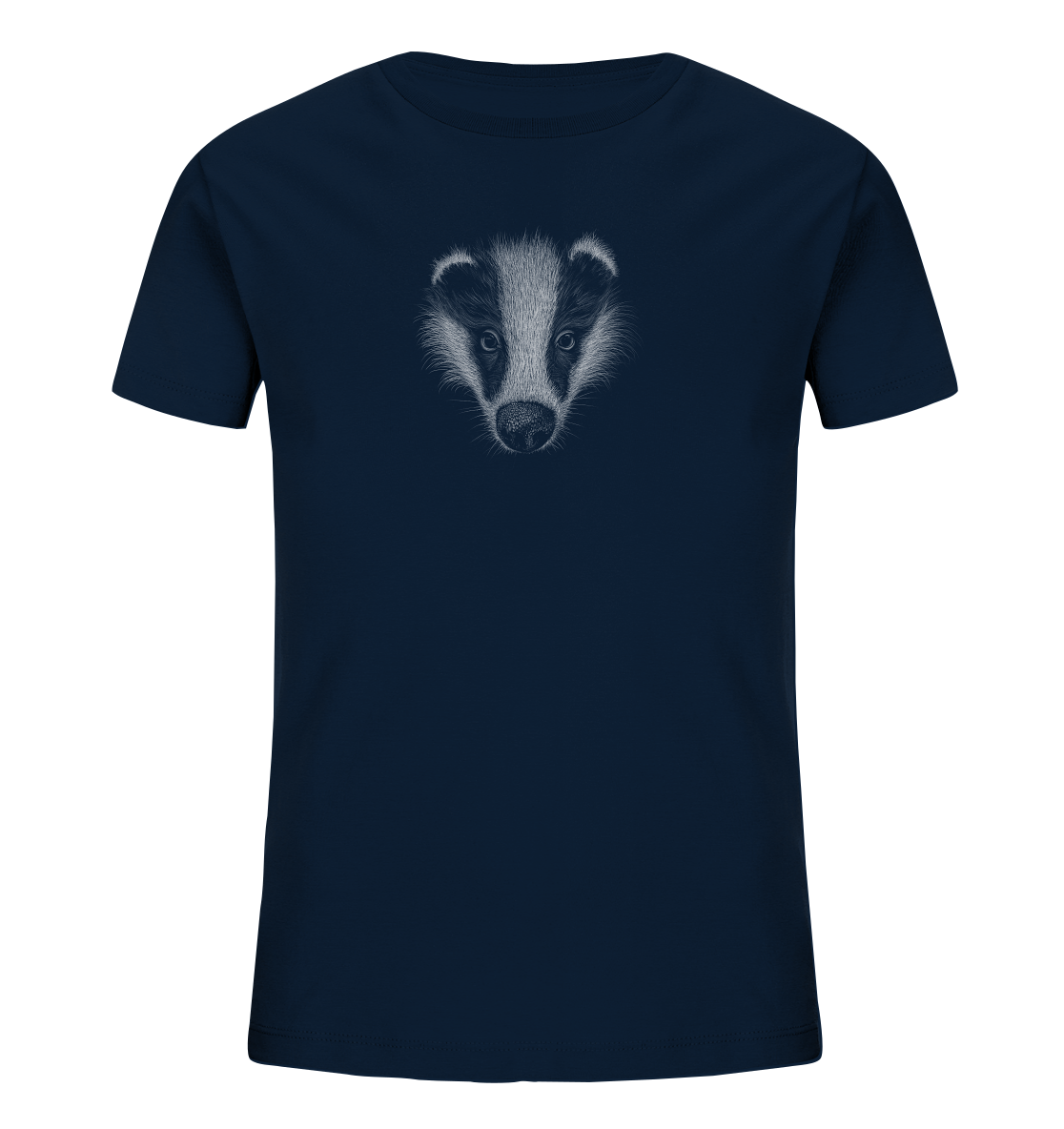 Kritzel-Kunst Dachs Illustration - Kids Organic Shirt