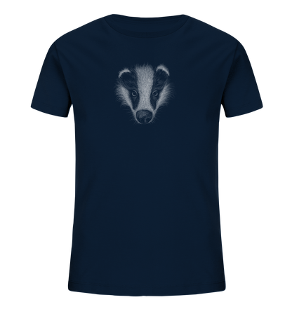 Kritzel-Kunst Dachs Illustration - Kids Organic Shirt