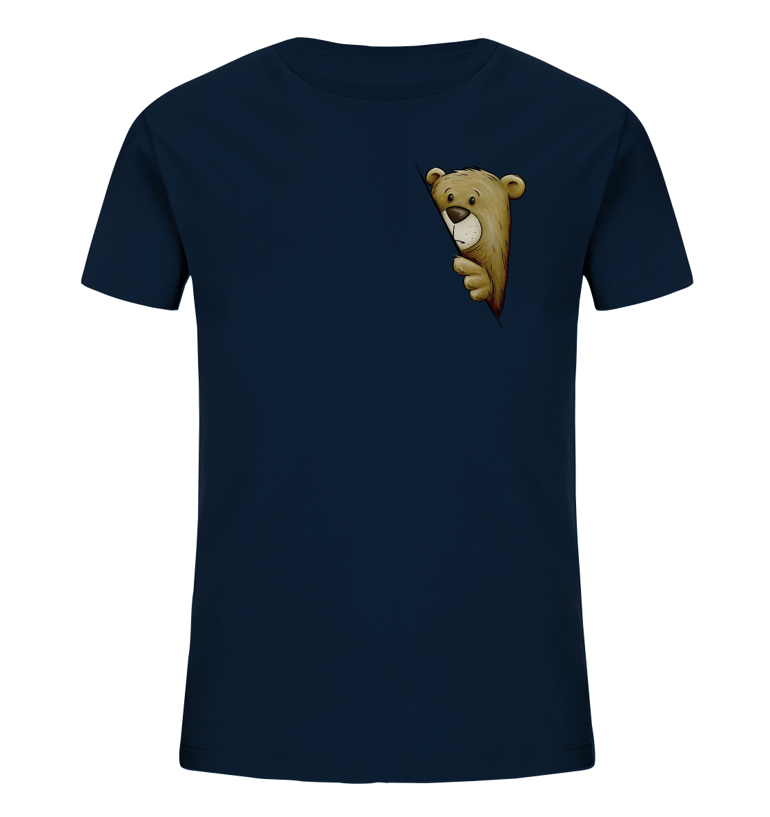 Funky Bär Illustration - Kids Organic Shirt