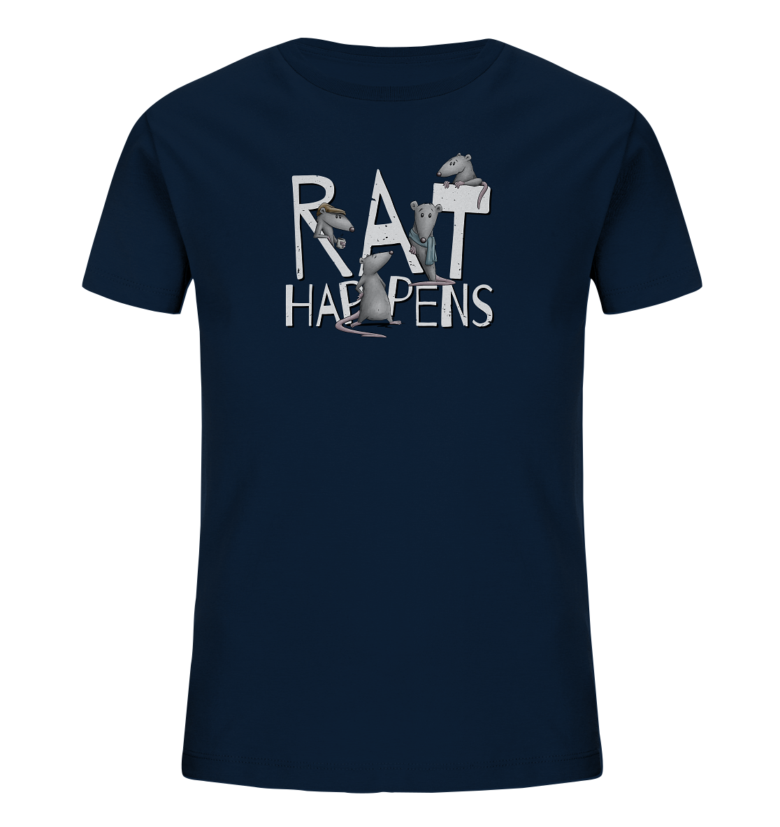 Rat Happens Ratten - Kids Organic Shirt