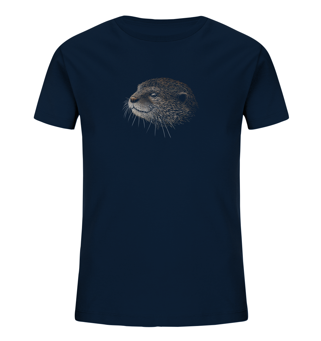 Otter Bleistift Zeichnung KritzelKunst - Kids Organic Shirt