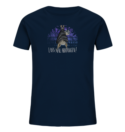 Lass mal abhängen Fledermaus - Kids Organic Shirt